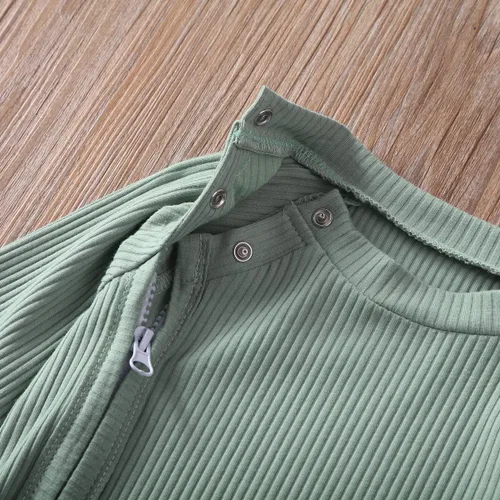 Miniatura 5 de Mameluco para bebé niña y niño, mono liso de una pieza, sin mangas, ropa de bebé de una pieza, trajes de verano