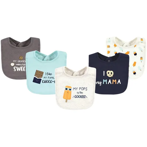 Miniatura 12 de Hudson - Babero unisex de algodón para bebé, baberos de algodón, talla única , Cactus rosa
