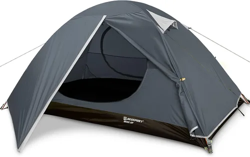 Miniatura 8 de Bessport Tienda de campaña para 1/2 persona, impermeable, dos puertas, tienda de mochilero, fácil instalación, ligera, para exteriores, senderismo