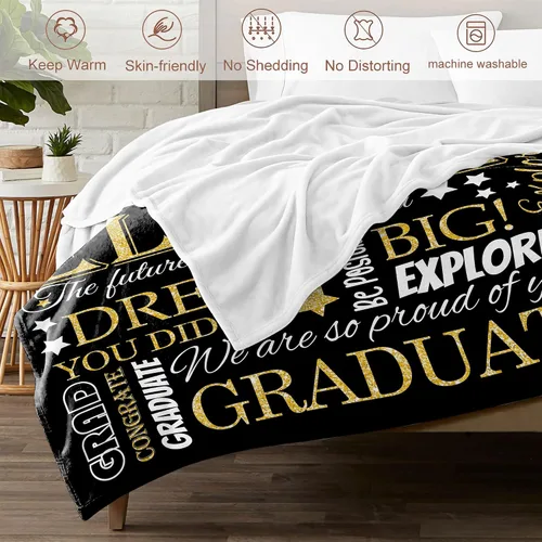 Miniatura 3 de Manta personalizada con collage de fotos, manta de fotos personalizada para graduados, manta personalizada, regalos para temporada de graduación