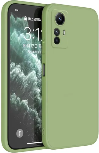 Miniatura 30 de Funda de silicona TPU compatible con Redmi Note 12 Pro 5G (6.67 pulgadas), funda de funda, color blanco antiguo