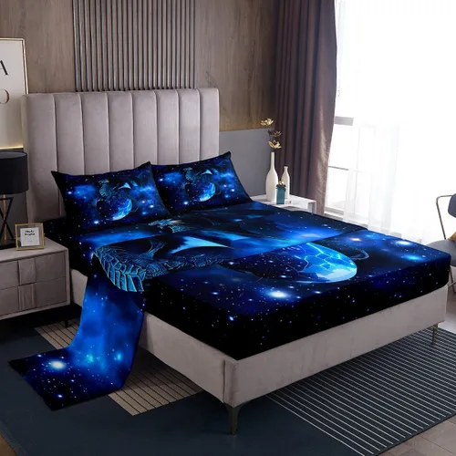 Miniatura 48 de Feelyou Football Bed Sheets Set Twin Size Basketball Sports Deep Pocket Fitted Sheet Soccer Ball Game Bedding Sets Black Baseball Gaming Soft Bed