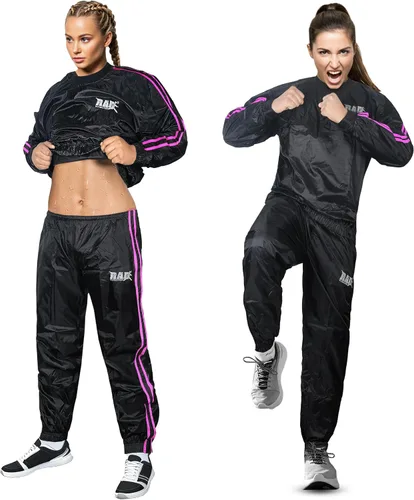 Miniatura 11 de RAD Sauna Sweat Suit for Men & Women (Medium To 6XL) for Weight Loss & Fat Burn Sweating Suit Red,White,Gold,Pink,Blue Blanco