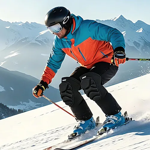 Miniatura 6 de 1 par de rodilleras de voleibol para mujeres, rodilleras de snowboard para hombres, rodilleras de esponja gruesa antideslizante para fútbol