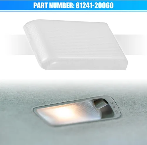 Miniatura 3 de X AUTOHAUX Cubierta de luz de cúpula de techo interior de techo para mapas 8124120060 Cubierta de luz de cúpula para Toyota 4Runner 1984-1995