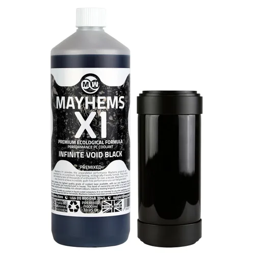 Miniatura 9 de Mayhems - Refrigerante para PC premezclado X1 - Líquido de refrigeración por agua para computadora - Refrigeración líquida, serie ecológica, 1