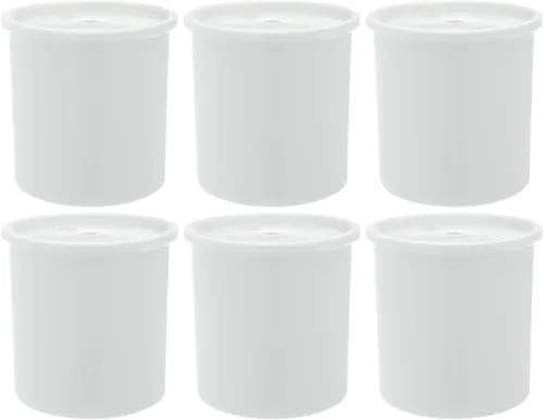 Miniatura 9 de Carlisle FoodService Products Tapa de repuesto para cocina, restaurantes, hogar, plástico, 1.2 cuartos de galón, transparente, (paquete de 12)