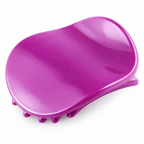 Miniatura 11 de Parcelona France Onde Leopard Tortoise Shell Clear Celluloid Side Slide en agarre seguro pinza de pelo fino de pato para yoga -2 3/4 pulgadas marrón