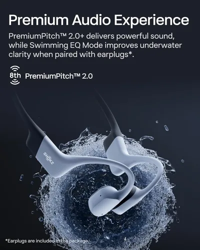 Miniatura 7 de SHOKZ OPENSWIM PRO Auriculares Bluetooth de conducción ósea de oído abierto, color gris