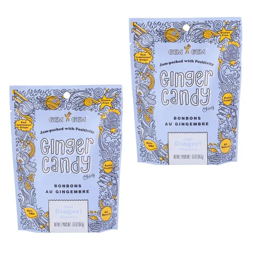 Miniatura 13 de Gem Gem Ginger Candy - Dulces de jengibre para masticar