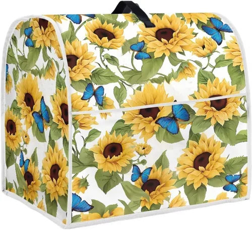 Miniatura 13 de Funda para mezclador de cocina de pata de perro bohemio compatible con ayuda de cocina de 4.5 a 5 cuartos de galón, batidora de pie Hamilton