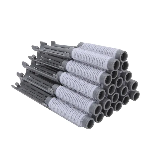 Miniatura 10 de 25 varillas de cabello permanente, rodillos de plástico para ondas frías, pinzas para rizador, barra de permanente, herramienta de peinado de 1