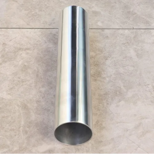 Miniatura 6 de 2.5 pulgadas (63 mm) OD Tubo de aluminio recto, longitud 12 pulgadas (305 mm), tubo de aleación de aluminio altamente pulido