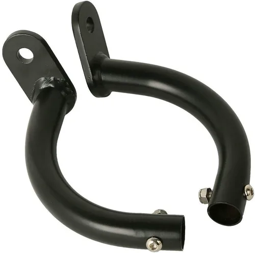 TCT-MOTORPARTS Soporte de protección de alforja con bracket se adapta a Harley Touring FLHT modelos 97-08 Negro