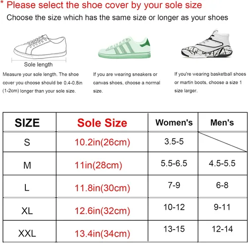 Miniatura 2 de Fundas impermeables para zapatos, reutilizables y plegables, cubierta para zapatos tipo bota de lluvia con cremallera, antideslizante, reflector