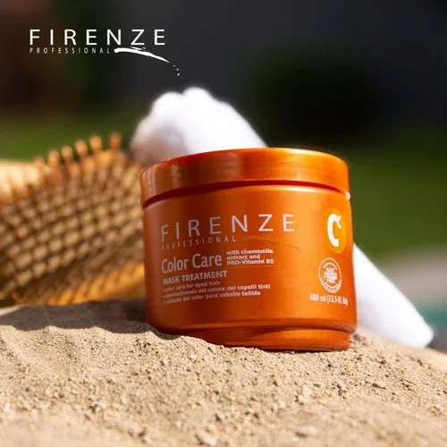 Miniatura 2 de Firenze Professional Tratamiento de mascarilla para el cuidado del color con extracto de manzanilla y provitamina B5 13.5 fl oz (13.5 oz) - Sin sal