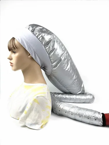 Miniatura 10 de Gorro de secador de pelo grande con capucha mejorada con tubo largo para un secado rápido, se adapta a todos los tamaños de cabeza y peinado