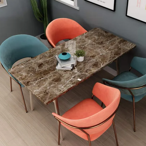 Miniatura 6 de Livelynine Encimeras de despegar y pegar de 15.8 x 197 pulgadas, papel tapiz de mármol para baño, autoadhesivo, cubierta de encimera, apto para Café