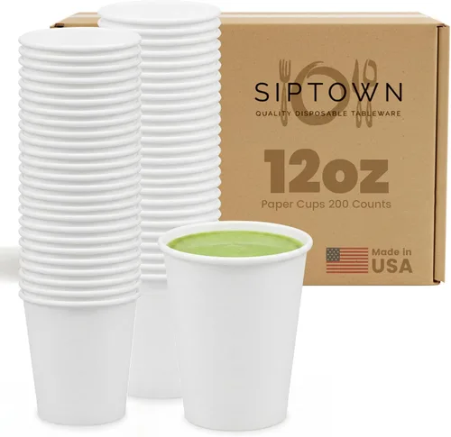 Miniatura 9 de Vasos de papel de 4 onzas, paquete de 1000 unidades para café y espresso, 1000 unidades a granel para el hogar, oficina, restaurantes y fiestas