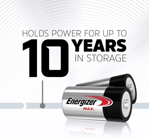 Miniatura 7 de Energizer Baterías MAX C (paquete de 2), pilas alcalinas C