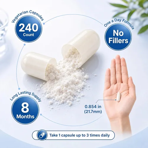 Miniatura 3 de Complejo de magnesio para mujeres y hombres 1000 mg - Suplemento de magnesio 7 en 1 (glicinato, citrato y malato) cápsulas para apoyo al sueño