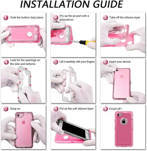 Miniatura 7 de Funda protectora 3 en 1 para Samsung Galaxy S22 Ultra, probada contra caídas militares, funda protectora resistente a prueba de golpes para Galaxy
