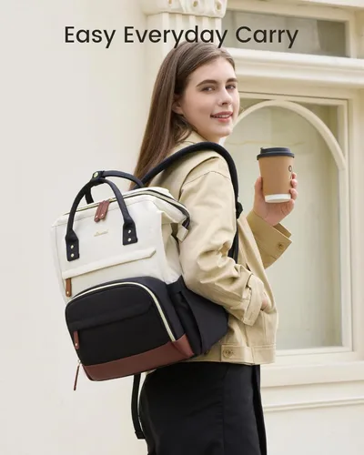 Miniatura 7 de LOVEVOOK Mochila para laptop para mujer, 15,6 pulg.