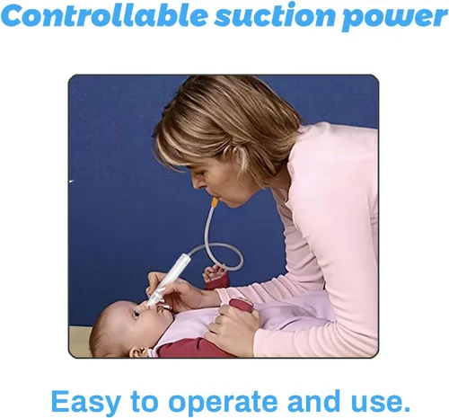 Miniatura 5 de Aspirador nasal para bebé con 24 filtros, succionador de nariz para bebé para niños pequeños, compatible con Dr. Noze Best NozeBot Aspirador nasal