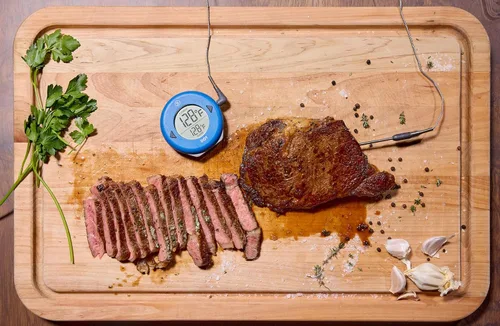 Miniatura 8 de ThermoWorks DOT — El Termómetro de Alarma Simple Favorito de los Chefs - Rojo Pimienta de Cayena Pimienta de Cayena Roja