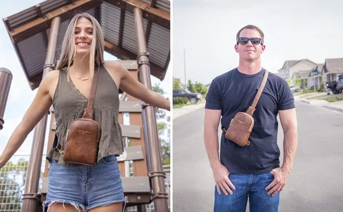 Miniatura 9 de Haytijoe Small Sling Bag,Fanny Packs Purse Vegan Leather Crossbody Bags for Women,Gifts for Her