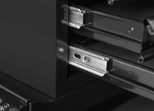 Miniatura 5 de Road DAWG ATBT1204D-BLACK Torin - Organizador de herramientas de taller de garaje rodante: caja de herramientas desmontable de 4 cajones con armario