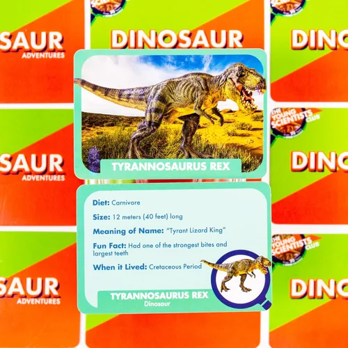 Miniatura 7 de The Young Scientists Club Paquete de aventuras de dinosaurios de Horizon Group USA, kit STEM, 16 actividades educativas, incluye mochila