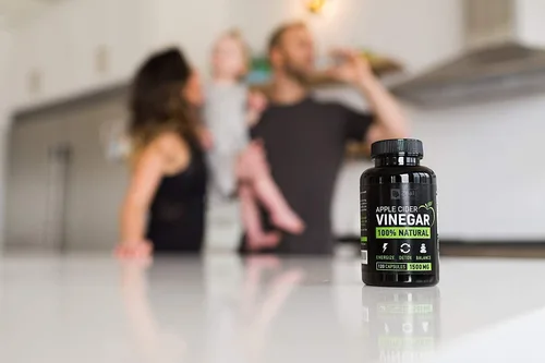 Miniatura 6 de Zeal Naturals Cápsulas naturales de vinagre de sidra de manzana cruda (1560 mg 120 cápsulas) píldoras de vinagre de sidra de manzana con pimienta