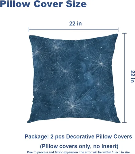 Miniatura 35 de Batmerry Flowers with Stems Throw Pillow Covers, Beautiful Floral Decorative Pillow Covers Digital Printing Blended for Couch Sofa Bed Invisible