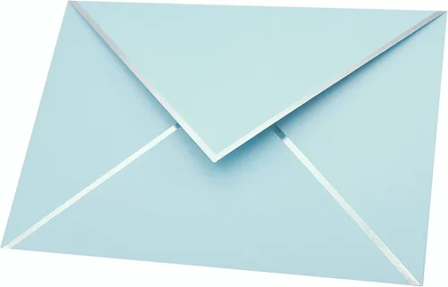 Miniatura 3 de Sobres A7 – Sobres de correo de lujo con solapa en V para tarjetas de 5 x 7 pulgadas – para bodas, invitaciones, baby shower, fotos, graduación