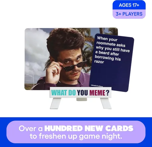 Miniatura 5 de WHAT DO YOU MEME? Fresh Memes #2 Paquete de expansión - Juegos de cartas para adultos para la noche