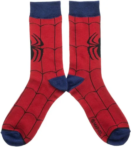 Miniatura 2 de Marvel Calcetines de traje de Spiderman de cómics, Rojo