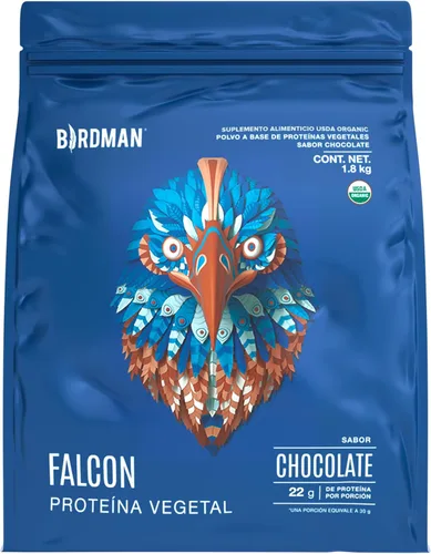 Miniatura 9 de BIRDMAN Falcon - Proteína vegana en polvo orgánica, sin stevia y sin azúcar, proteína a base de plantas, baja en carbohidratos, sin lácteos, keto
