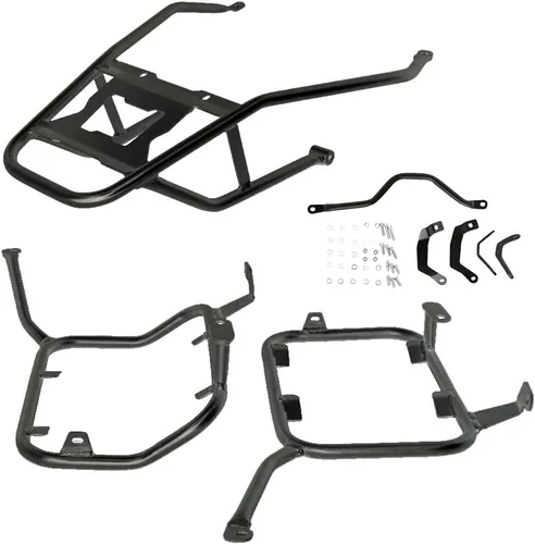 Portaequipaje portaequipajes para Suzuki V-Strom 1050 DL1050 2020 2021 - Maleta de aluminio para maletero de motocicleta, soporte para alforjas