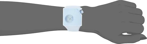 Miniatura 4 de Freestyle Reloj de esfera analógica con estampado cuadrado Vikki FS84970 para mujer, Azul