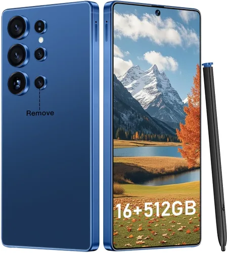OEJBK I25 Ultra: Powerhouse 16GB/512GB, batería de 2 días de 7000mAh, enorme teléfono Android 14 de 6.99 pulgadas con lápiz capacitivo incorporado: