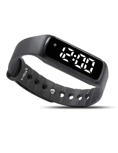 Reloj de entrenamiento para ir al baño - Reloj despertador vibratorio silencioso con recordatorio de píldoras pulsera con temporizador de cuenta