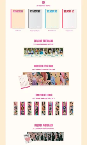 Miniatura 6 de TWICE - BETWEEN 1&2 11th Mini Album ( Random Version. )+1ea TWICE Store GIft Card K-POP SEALED Y