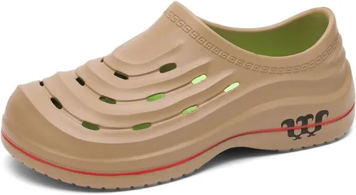 Miniatura 13 de Zapatos de chef para mujeres y hombres, zapatos de trabajo unisex, antideslizantes, ligeros, impermeables, para exteriores, zuecos Armadillo