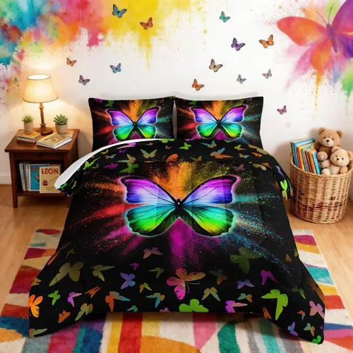 Miniatura 33 de HOSIMA Edredón de Coche de Carreras de Dibujos Animados para Niños para Decoración de Cama de Coche de Carreras, Juego de Ropa de Cama para Niños