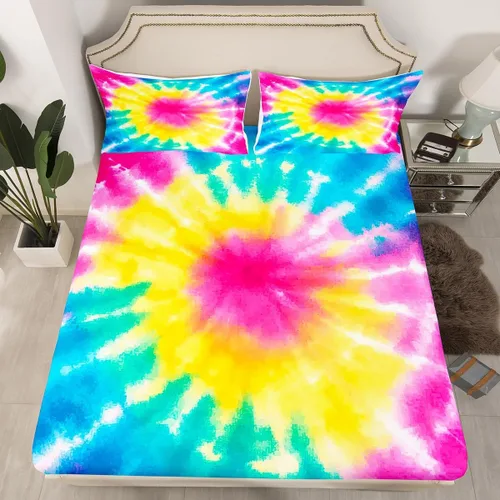 Miniatura 29 de Juego de sábanas para niños, bonito juego de ropa de cama con estampado de llama de dibujos animados y alpaca, sábana bajera ajustable para niños