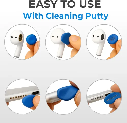 Miniatura 3 de Kit de limpieza para Airpod + herramienta de limpieza Pro - Compatible con kit de limpieza de auriculares para iPhone, kit de limpieza para iPhone