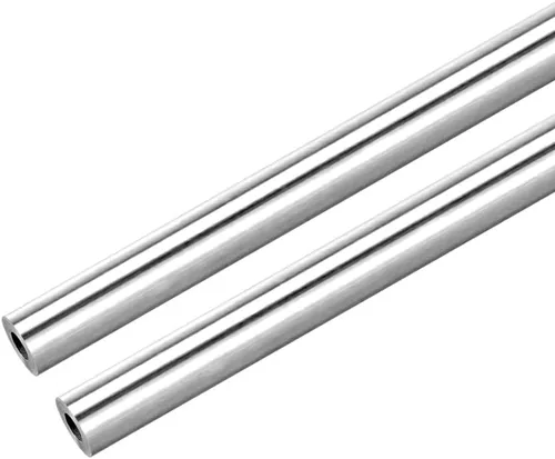 Tubo sin costuras de acero inoxidable 316/316L 1/8" DE × 0.035" de pared × 40" de longitud Tubo recocido ASTM A269 (2 piezas)