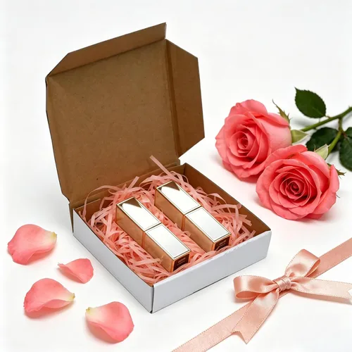 Miniatura 4 de KBG Cajas de envío pequeñas de 4 x 4 x 1 pulgadas, sobres de cartón corrugado blanco para negocios, paquete de 50 cajas de correo pequeñas, caja