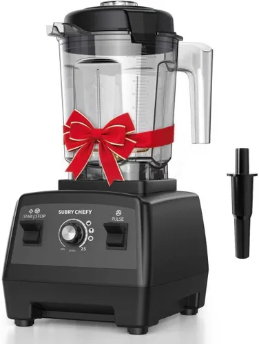 Batidora de encimera Pro 2000W, licuadora profesional de alta velocidad con potente motor sin escobillas, 25 velocidades, 68 onzas, licuadora de
